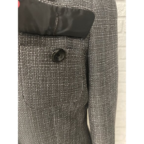 Le Suit Petite Women Gray Professional 2 Pcs Skirt Suit Set Size 6P - Picture 8 of 12